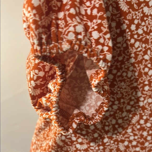 Adrianna Papell Stretch Plus Floral Print Tunic Top Blouse Women's Size 1X  NWT - Picture 5 of 14